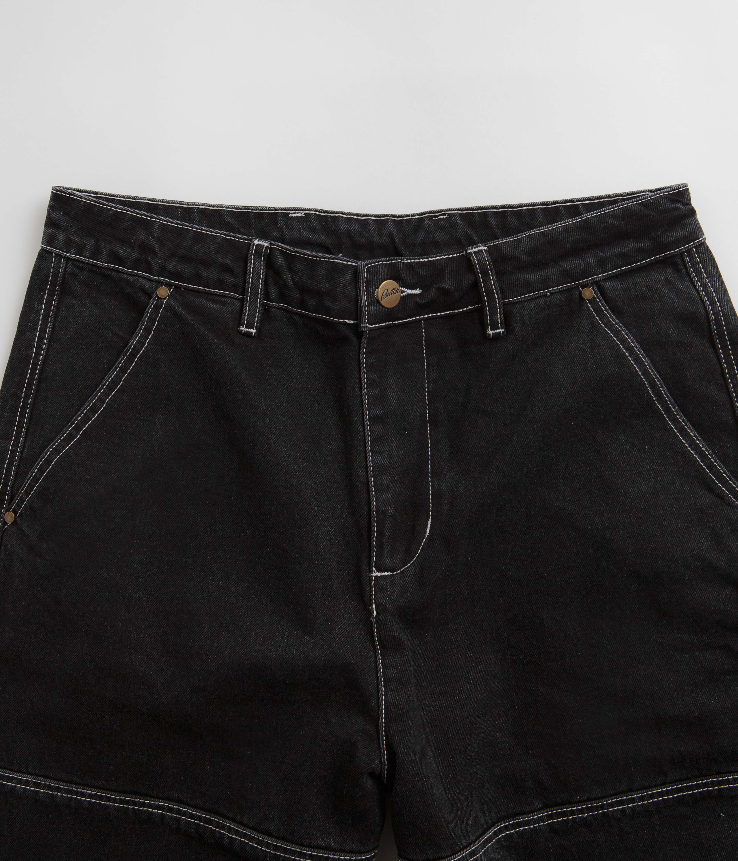 Buttery soft double layered pant set - Black