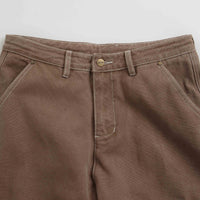 Butter Goods Work Double Knee Pants - Washed Brown thumbnail
