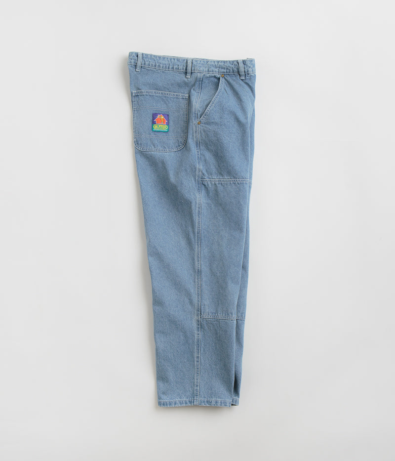 Butter Goods Work Double Knee Pants - Washed Indigo | Flatspot
