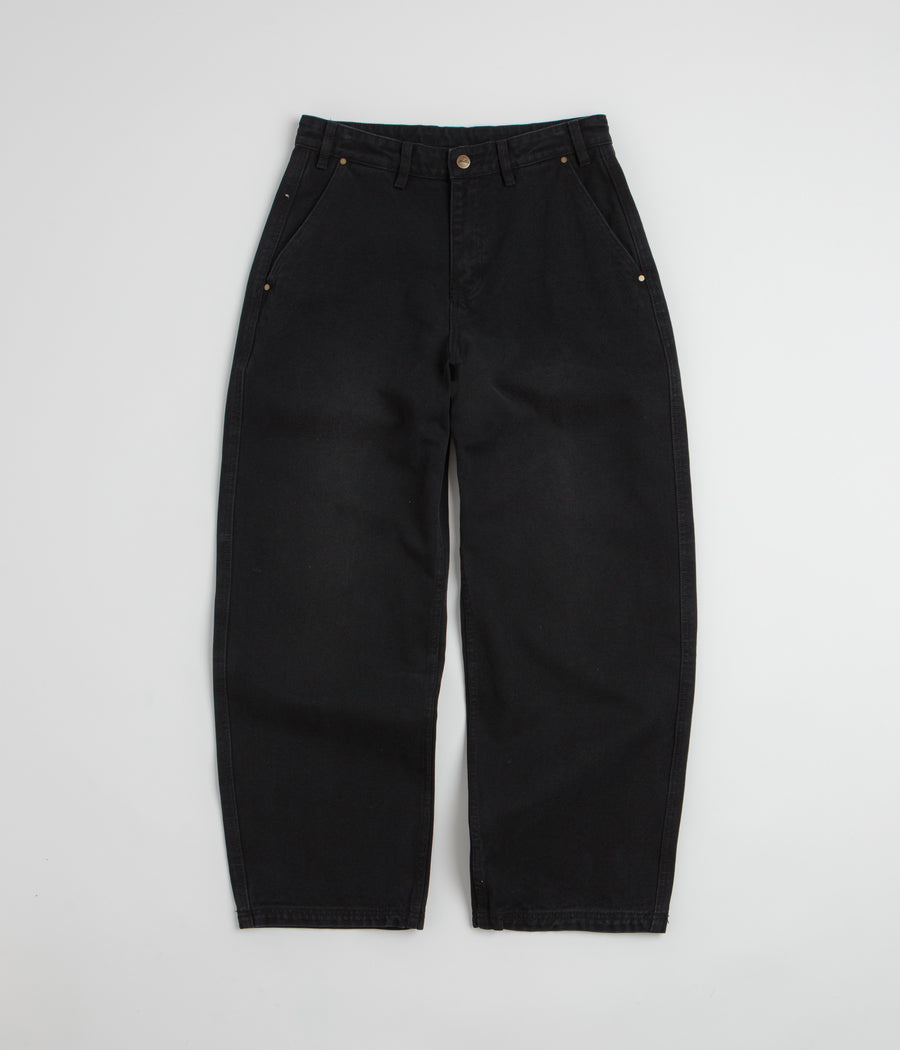 Butter Goods Work Pants in Washed Black