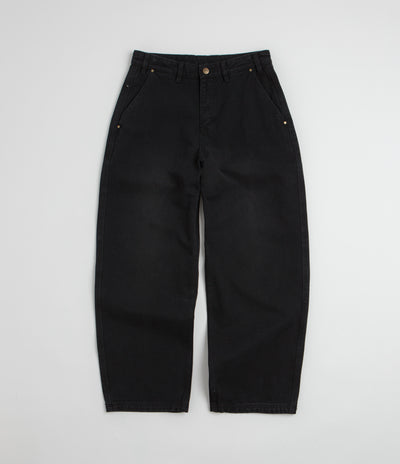 Butter Goods Work Pants - Washed Black