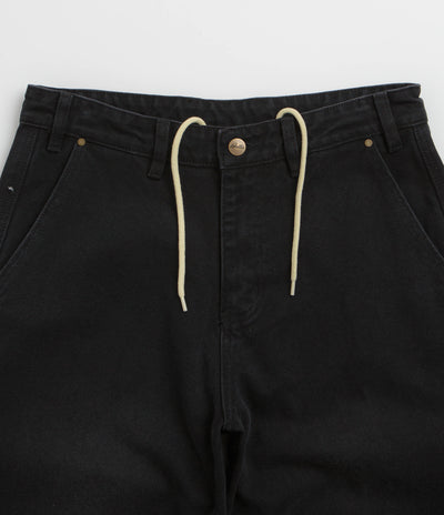 Butter Goods Work Pants - Washed Black