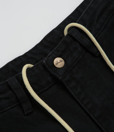 Butter Goods Work Pants - Washed Black