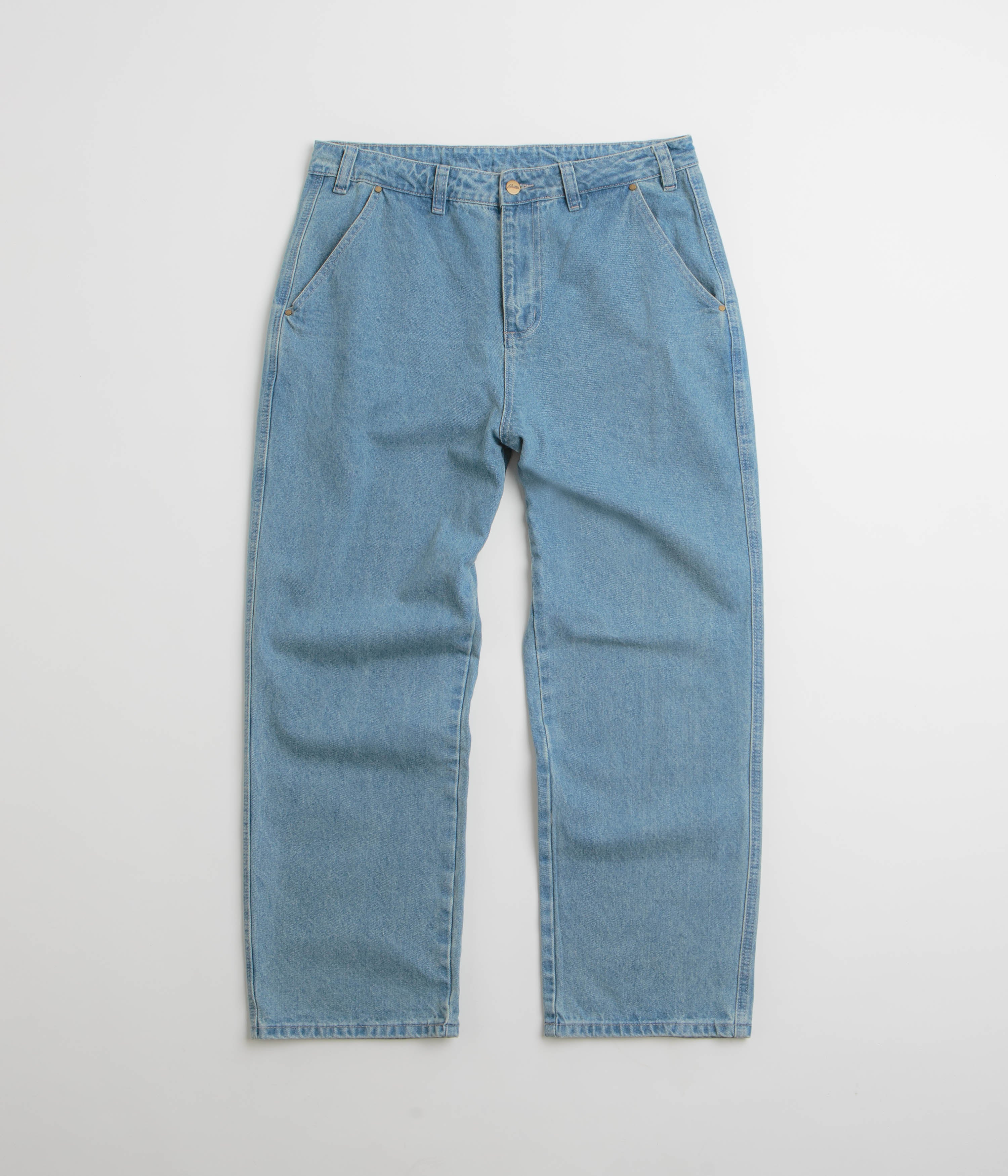 Butter Goods Work Pants in Washed Indigo