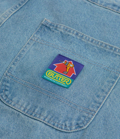 Butter Goods Work Pants in Washed Indigo