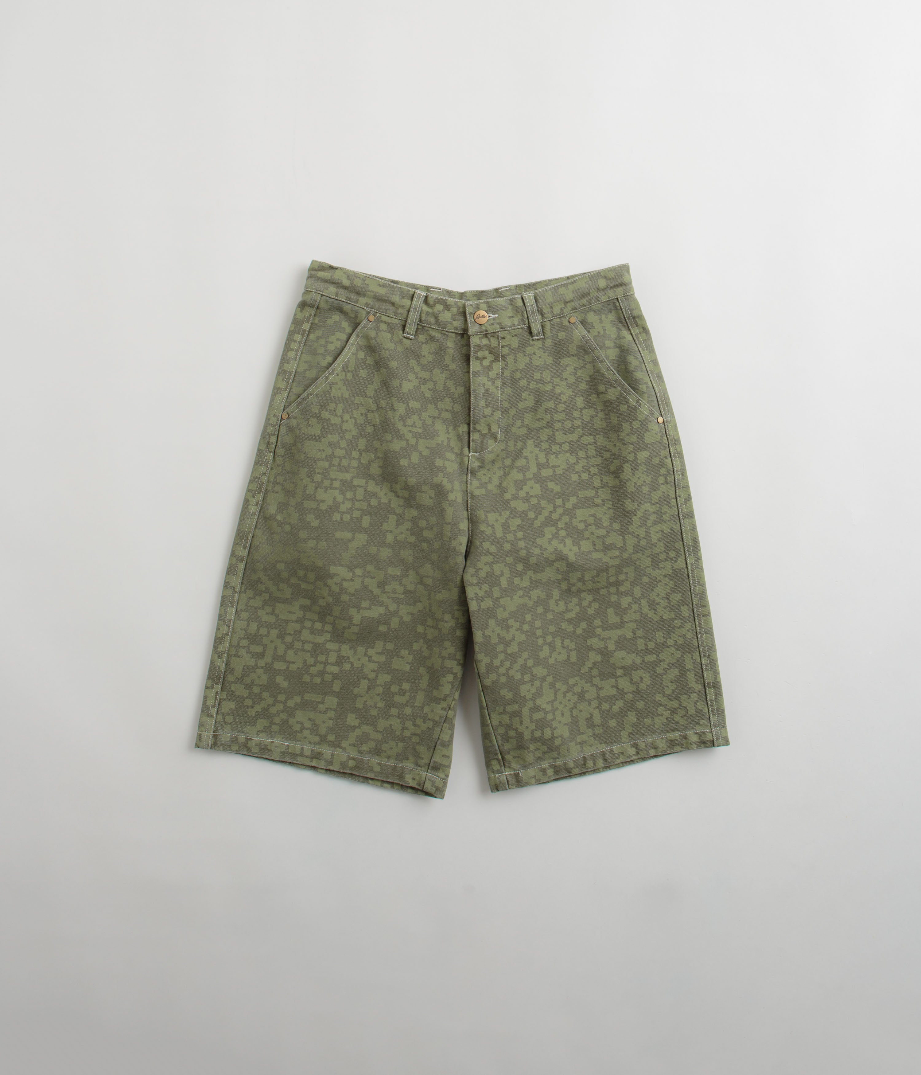 【美品】POSTELEGANT FINE COTTON TWILL SHORTS Lightweight twill pleated short | Contemporaine | | Simons