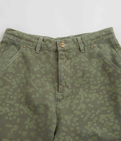 Butter Goods Work Shorts in Army