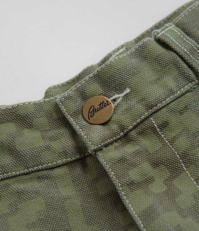 Butter Goods Work Shorts in Army