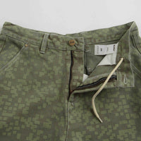 Butter Goods Work Shorts in Army thumbnail