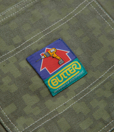 Butter Goods Work Shorts in Army