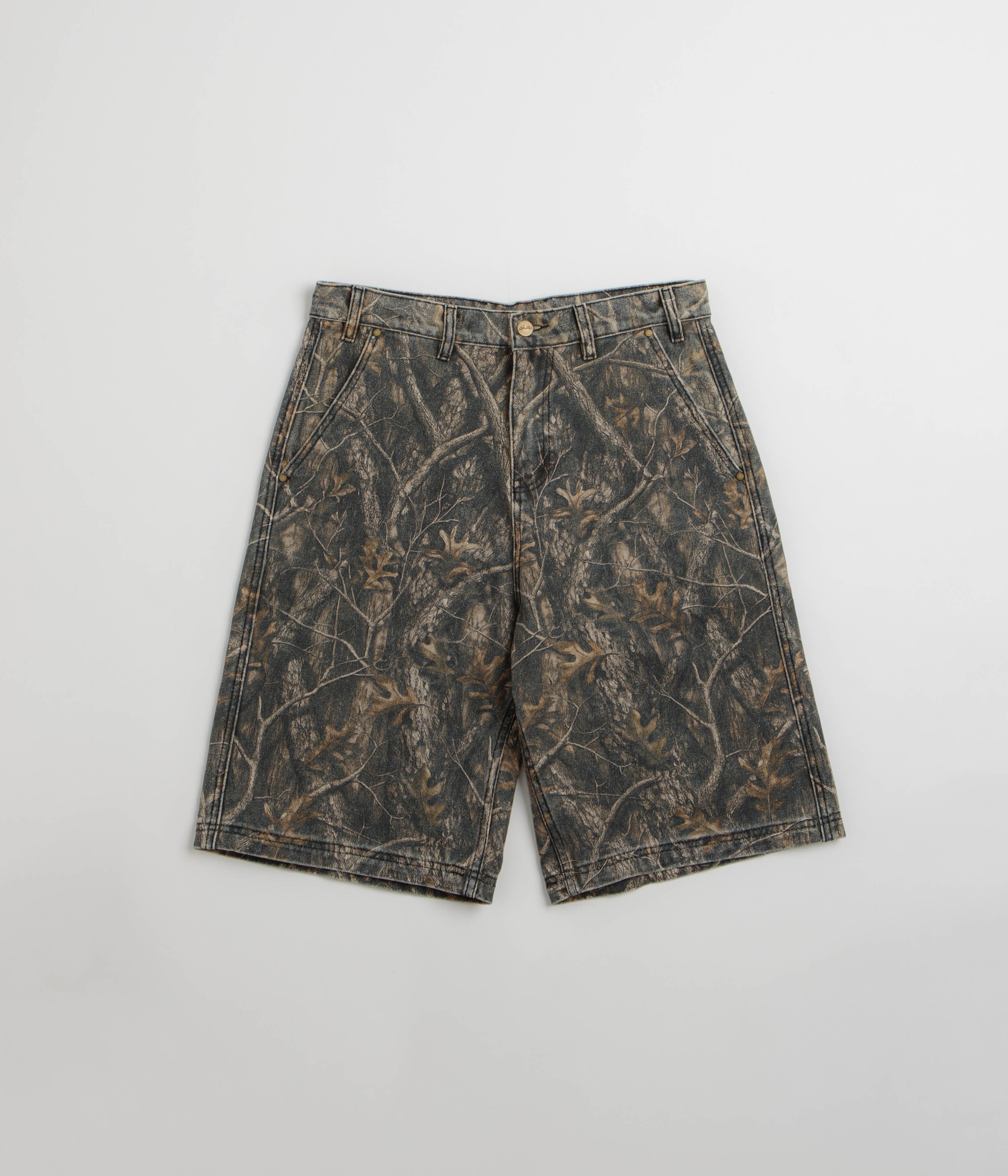Butter Goods Work Shorts - Forest Camo