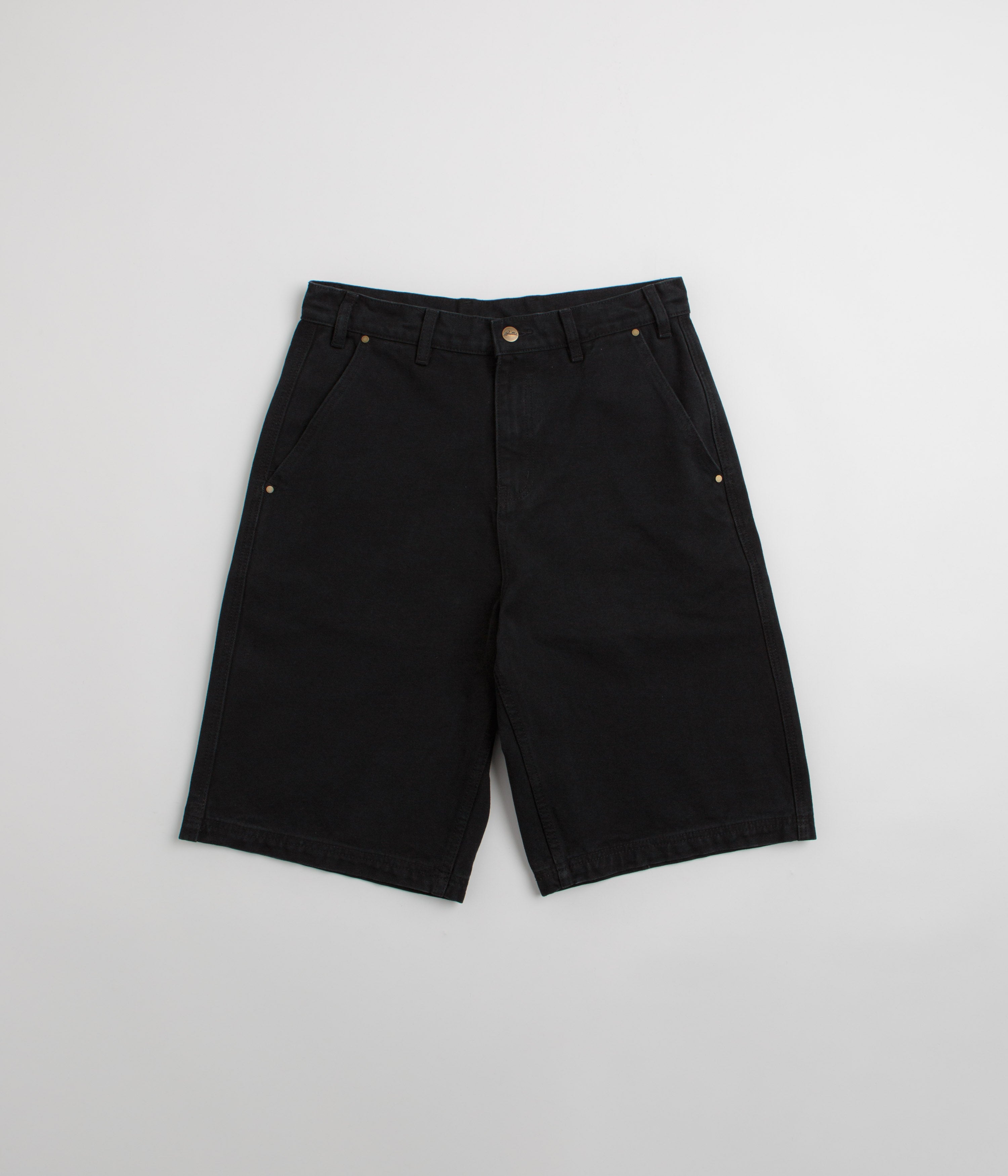 Butter Goods Work Shorts - Washed Black