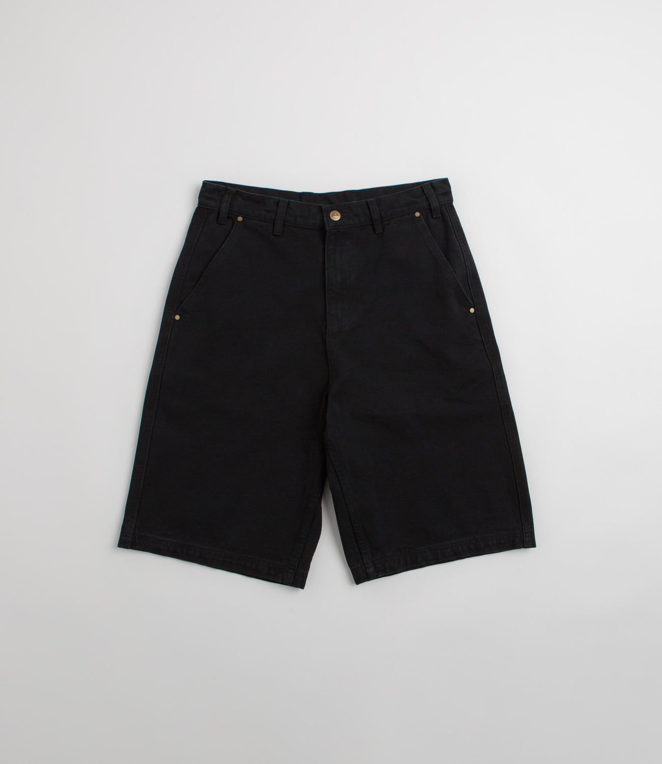 Butter Goods Work Shorts - Washed Black | flatspot