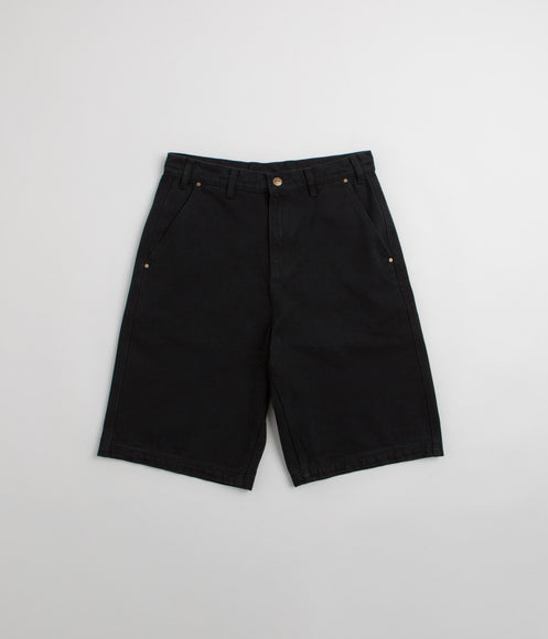 Butter Goods Work Shorts - Washed Black