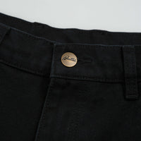 Butter Goods Work Shorts in Washed Black thumbnail