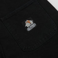 Butter Goods Work Shorts in Washed Black thumbnail