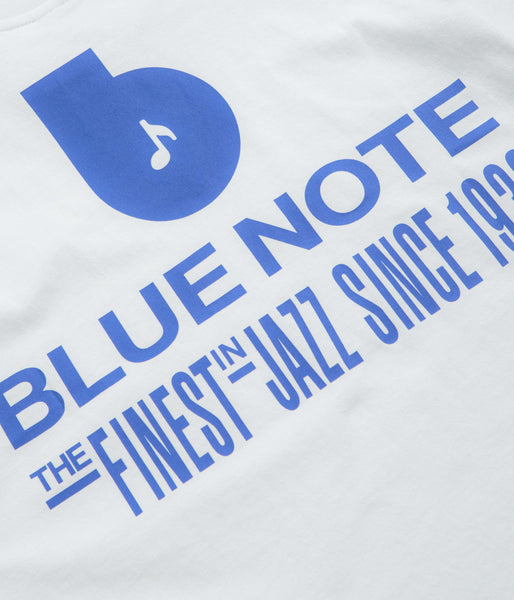 Butter Goods x Blue Note Finest Logo T-Shirt - White | flatspot
