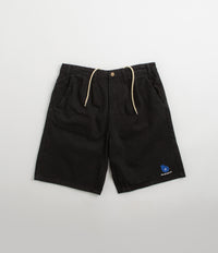 Butter Goods x Blue Note Pleated Denim Shorts in Washed Black