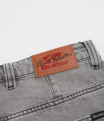 Butter Goods x Daniel Johnston Boxing Jeans in Washed Grey