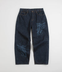 Butter Goods x Daniel Johnston Bull Selvedge Jeans in Raw Indigo