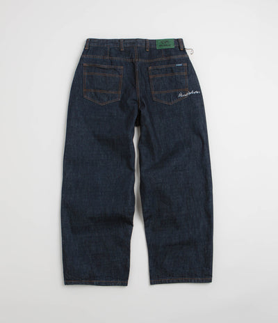 Butter Goods x Daniel Johnston Bull Selvedge Jeans in Raw Indigo