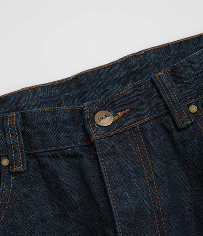 Butter Goods x Daniel Johnston Bull Selvedge Jeans in Raw Indigo