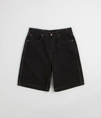 Butter Goods x Daniel Johnston Dragon Denim Shorts in Washed Black