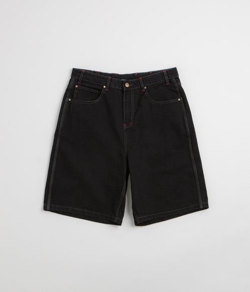 Butter Goods x Daniel Johnston Dragon Denim Shorts - Washed Black
