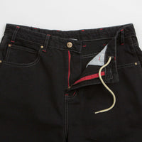 Butter Goods x Daniel Johnston Dragon Denim Shorts - Washed Black thumbnail