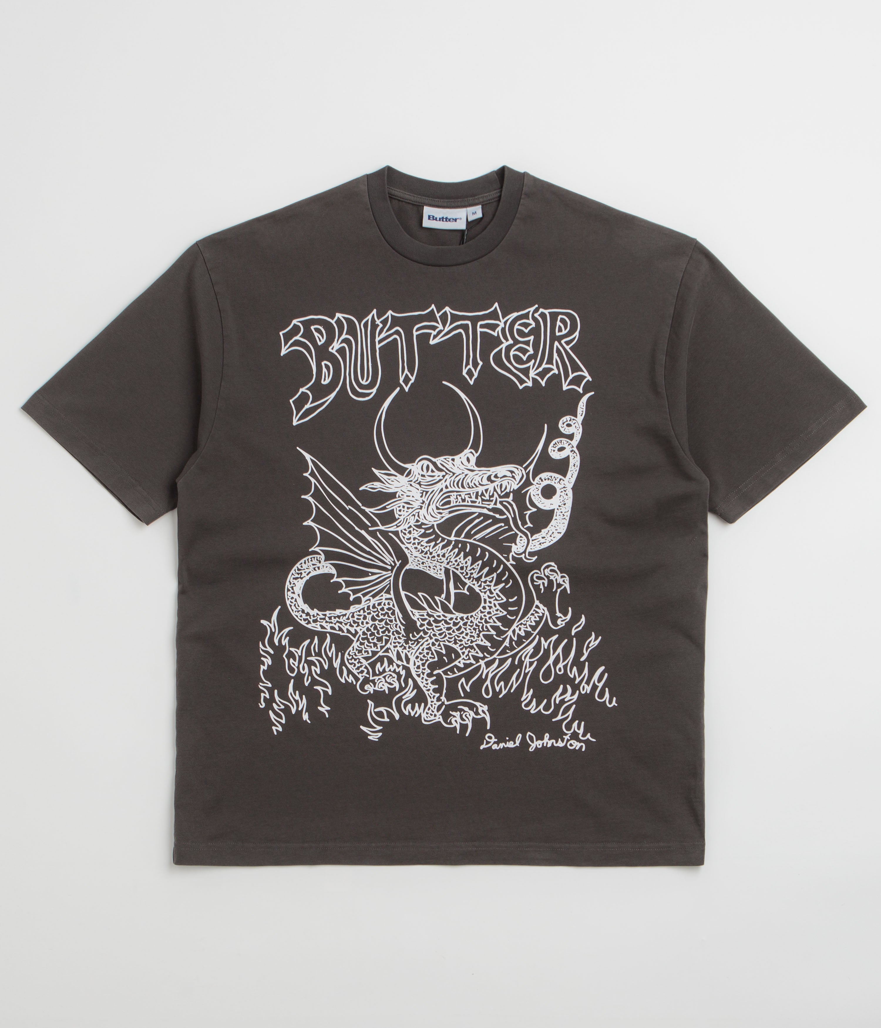 Butter Goods x Daniel Johnston Dragon T-Shirt - Black