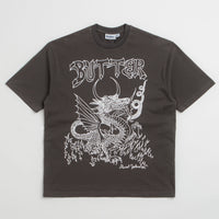 Butter Goods x Daniel Johnston Dragon T-Shirt in Black thumbnail