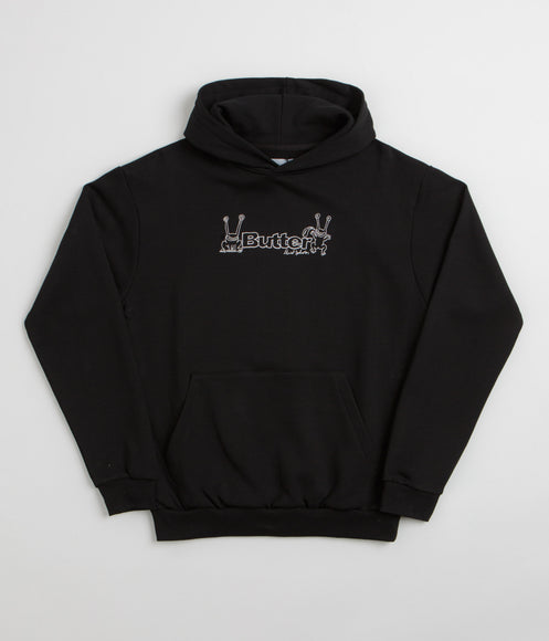 Butter Goods x Daniel Johnston Frog Logo Hoodie - Black