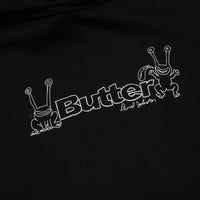 Butter Goods x Daniel Johnston Frog Logo Hoodie - Black thumbnail