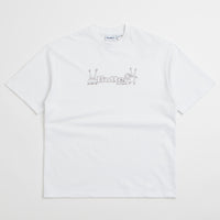 Butter Goods x Daniel Johnston Frog Logo T-Shirt in White thumbnail