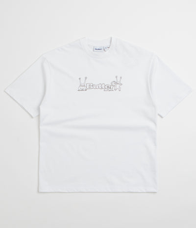Butter Goods x Daniel Johnston Frog Logo T-Shirt in White