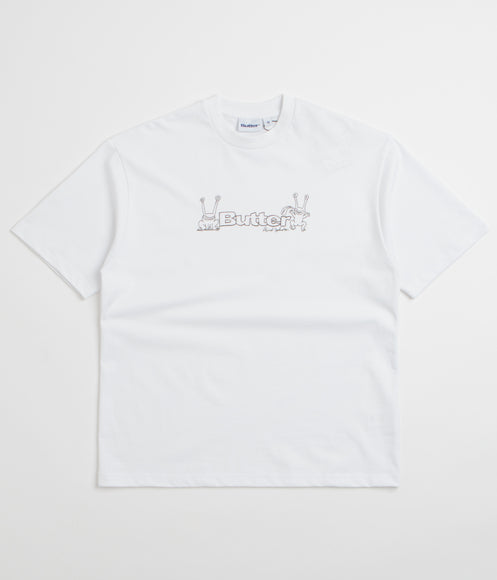 Butter Goods x Daniel Johnston Frog Logo T-Shirt - White