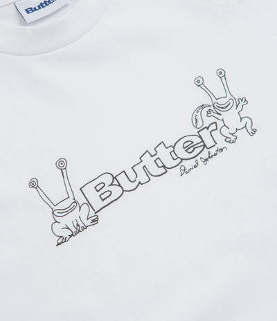 Butter Goods x Daniel Johnston Frog Logo T-Shirt in White