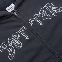 Butter Goods x Daniel Johnston Thirteen Zip-Thru Hoodie - Washed Navy thumbnail