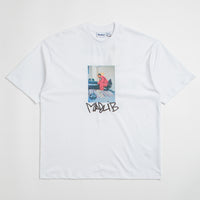 Butter Goods x Madlib Bomb Shelter T-Shirt in White thumbnail