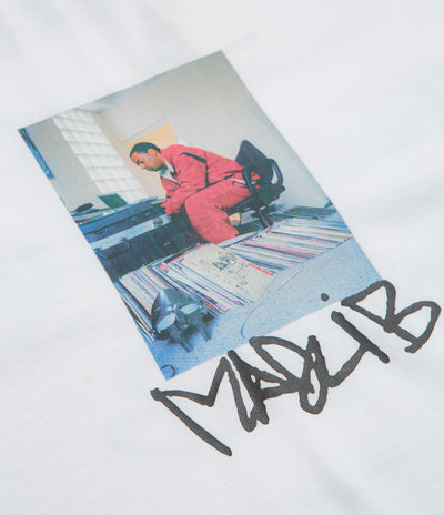 Butter Goods x Madlib Bomb Shelter T-Shirt in White