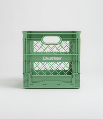 Butter Goods x Madlib Collapsible Record Crate in Sage