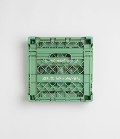 Butter Goods x Madlib Collapsible Record Crate in Sage