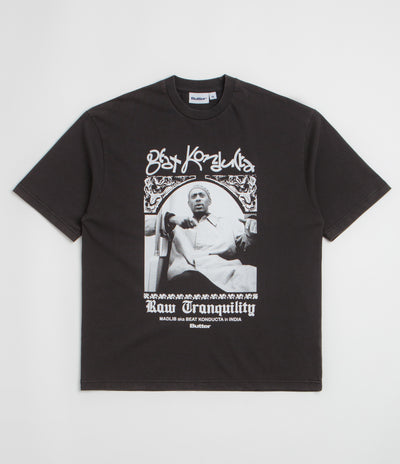 Butter Goods x Madlib India T-Shirt - Washed Black