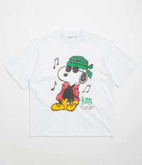 Butter Goods x Peanuts Music T-Shirt in White
