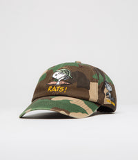 Butter Goods x Peanuts Rats Cap in Washed Camo
