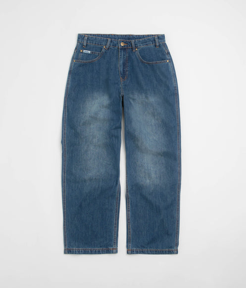 Butter Goods x Peanuts Spike Denim Jeans - Distressed Indigo