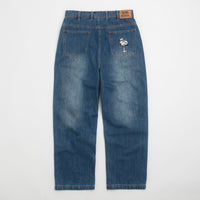Butter Goods x Peanuts Spike Denim Jeans - Distressed Indigo thumbnail