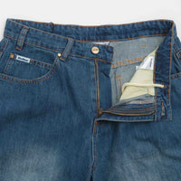 Butter Goods x Peanuts Spike Denim Jeans - Distressed Indigo thumbnail