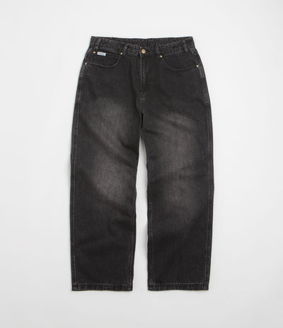 Butter Goods x Peanuts Spike Denim Jeans - Faded Black