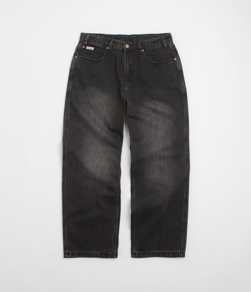 Butter Goods x Peanuts Spike Denim Jeans - Faded Black